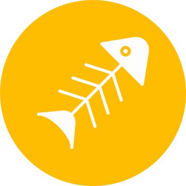 Çürük Balık Kabartma Çemberi Simgesi