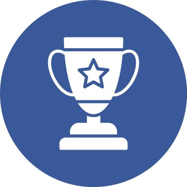 Ödül Vektörü Kabartma Çemberi Simgesi