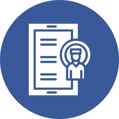 Etkileyici Kabartma Çemberi Simgesi