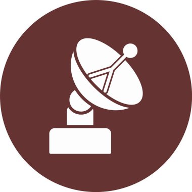 Anten Kabartma Çemberi Simgesi