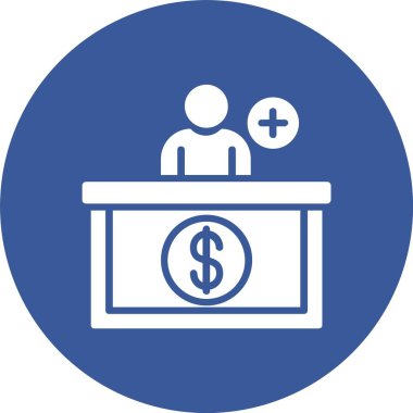 Yatırım Sayacı Kabartma Çemberi Simgesi