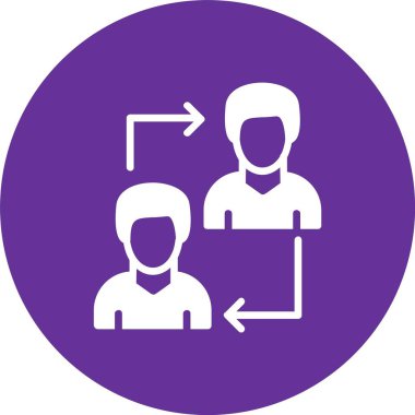 İlişki Kabartma Çemberi Simgesi