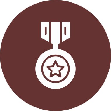 Madalya Kabartma Çemberi Simgesi