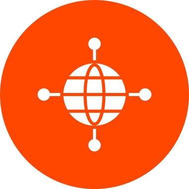 Genel Altyapı Kabartma Çemberi Simgesi