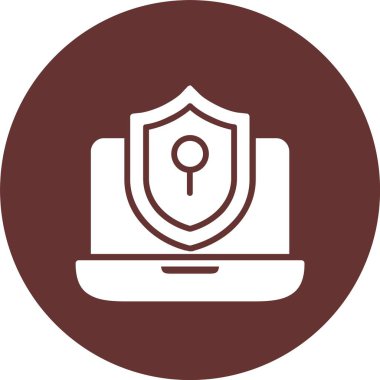 Güvenlik Kabartma Çemberi Simgesi