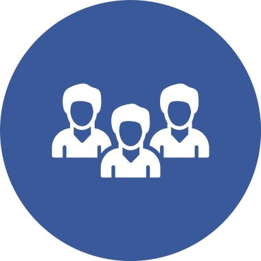 Grup Kabartma Çemberi Simgesi