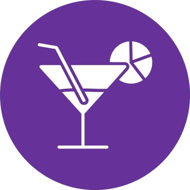 Cam Kabartma Çember Simgesi