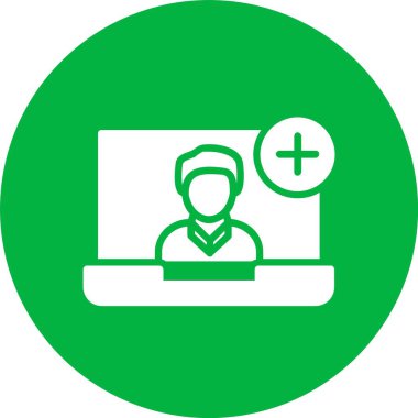 Kullanıcı Kabartma Çemberi Simgesi Ekle