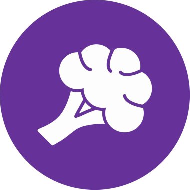 Brokoli Kabartma Çemberi Simgesi