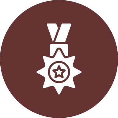 Madalya Kabartma Çemberi Simgesi