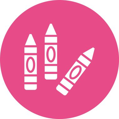 Pastel Kabartma Çemberi Simgesi