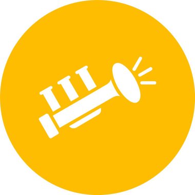 Trompetler Kabartma Çemberi Simgesi