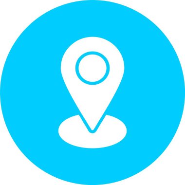 Konum Kabartma Çemberi Simgesi