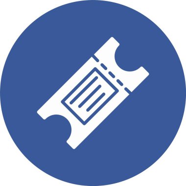 Bilet Kabartma Çemberi Simgesi