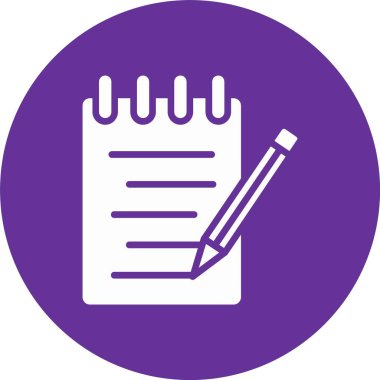 Not Kabartma Çemberi Simgesi