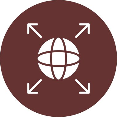 Viral Kabartma Çemberi Simgesi