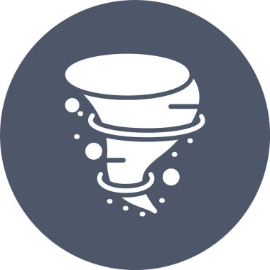 Kasırga Kabartma Çemberi Simgesi