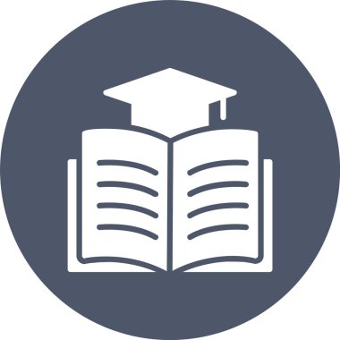 Çevrimiçi Öğrenme Kabartma Çemberi Simgesi