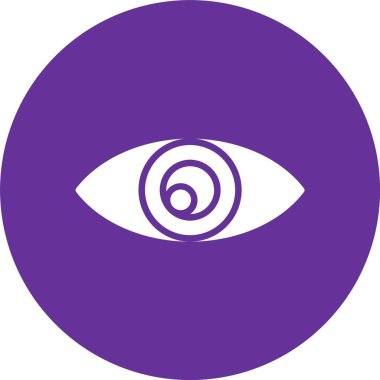 Göz Kabartma Çemberi Simgesi