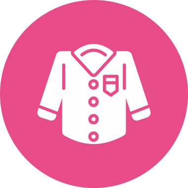 Gömlek Kabartma Çemberi Simgesi