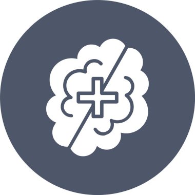 Zihinsel Sağlık Kabartma Çemberi Simgesi