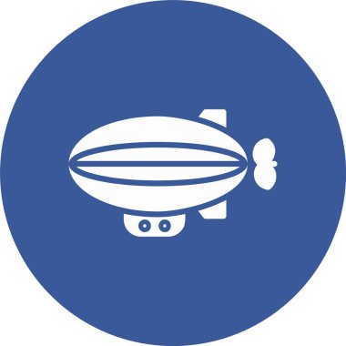 Zeppelin Kabartma Çemberi Simgesi