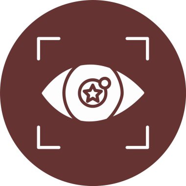 Görüntü Kabartma Çemberi Simgesi