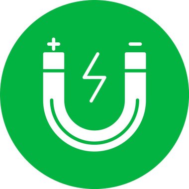 Mıknatıs Kabartma Çemberi Simgesi