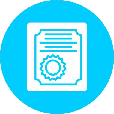 Sertifika Kabartma Çemberi Simgesi