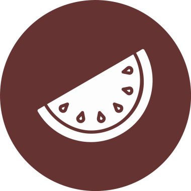 Karpuz Kabartma Çemberi Simgesi