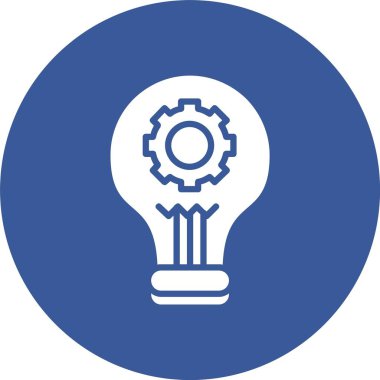 Yapay Zeka Kabartma Çemberi Simgesi