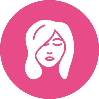 Güzellik Tedavi Kabartma Çemberi Simgesi