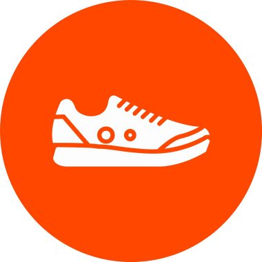 Sneaker Kabartma Çemberi Simgesi