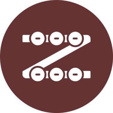 RGB Strip Kabartma Çemberi Simgesi