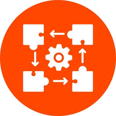 Bulanık Kabartma Çemberi Simgesi