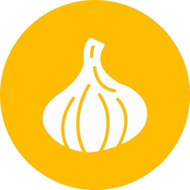 Sarımsak Kabartma Çemberi Simgesi
