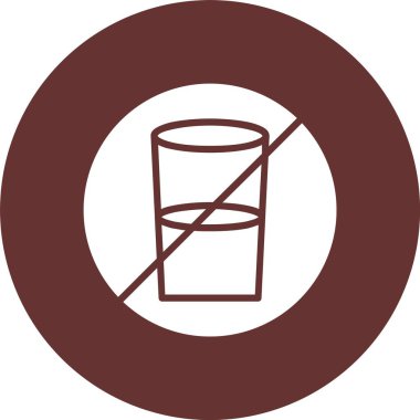 İçme Kabartma Çemberi Simgesi Yok