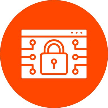 Tarayıcı Kabartma Çemberi Simgesi