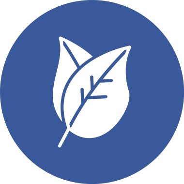 Yaprak Kabartma Çemberi Simgesi