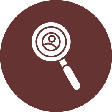 Soruşturma Kabartma Çemberi Simgesi