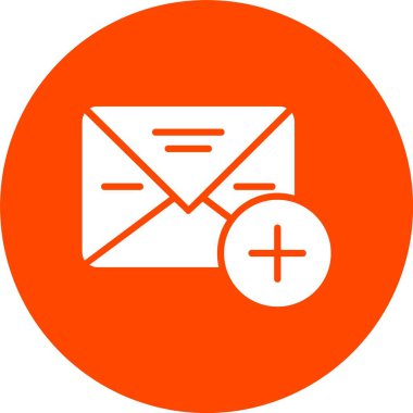 Posta Kabartma Çemberi Simgesi Ekle