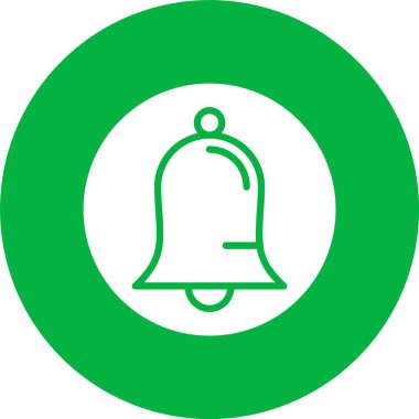 Çan Kabartma Çemberi Simgesi