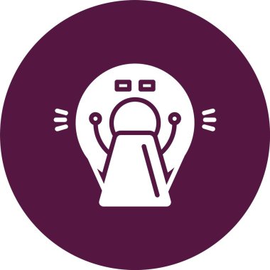 CT Tarama Kabartma Çemberi Simgesi