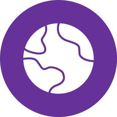 Dünya Kabartma Çemberi Simgesi