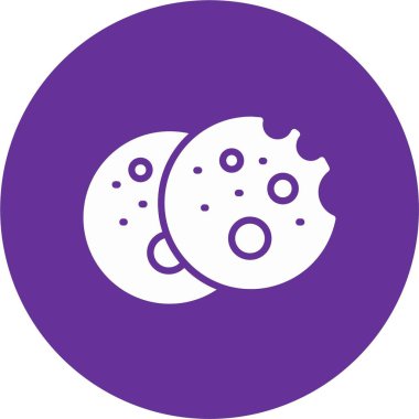 Kurabiyeler Kabartma Çemberi Simgesi