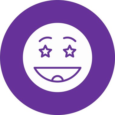 Heyecanlı Kabartma Çemberi Simgesi