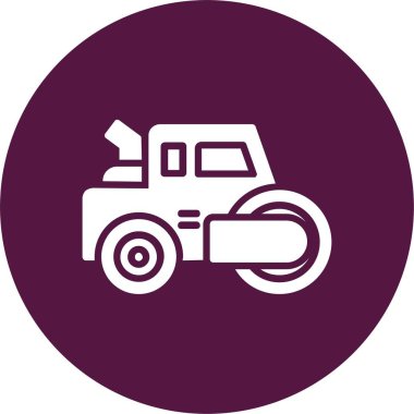 Yol Roller Glyph Çemberi Simgesi