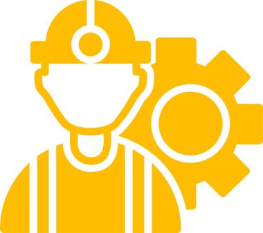 İşçi Kabartma Çemberi Simgesi