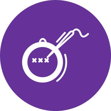 Nakış Kabartma Çemberi Simgesi