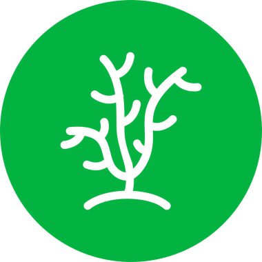 mercan Kabartma Çemberi Simgesi